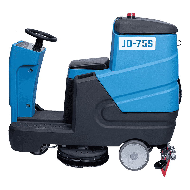 JD75S Mittelgroßer Aufsitz-Doppelbürsten-Bodenschrubber