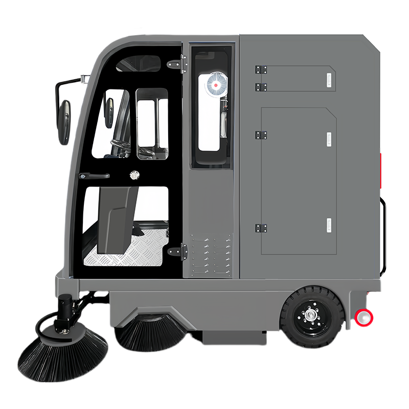 S22-4F Hocheffiziente elektrische Straßenkehrmaschine mit spritzbeschichtetem Gehäuse